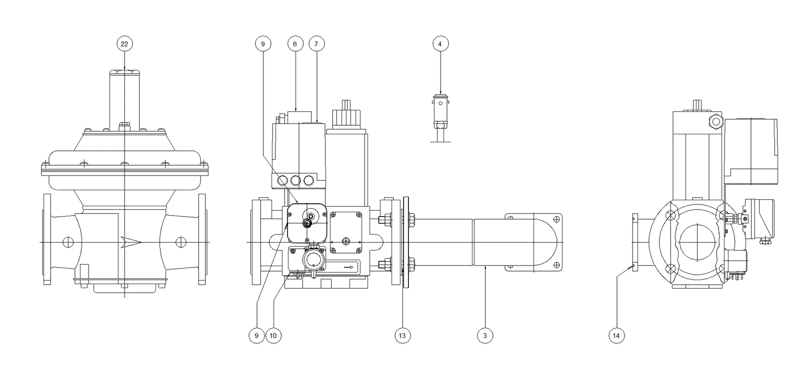 Деталировка GAS P 250/M CE TL MEC, чертёж 053079_2B