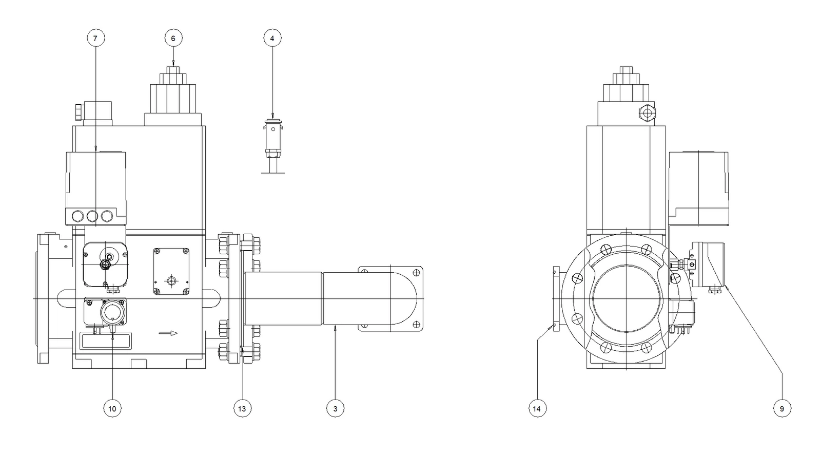Деталировка GAS P 250/M CE TL MEC, чертёж 053745_2B